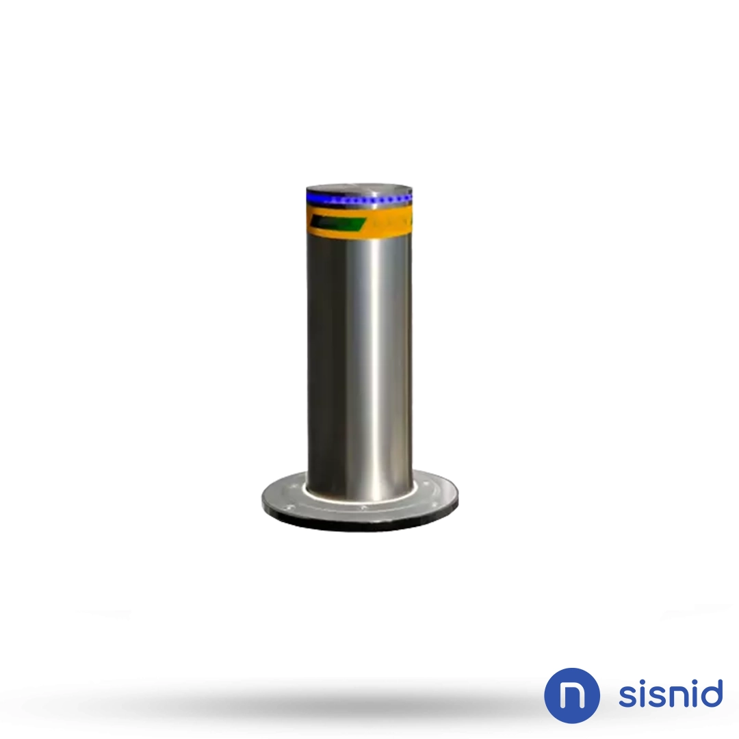 Pilarete de aço inox para proteger estabelecimentos
