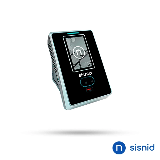 Relógio de ponto facial para biometria sem contacto