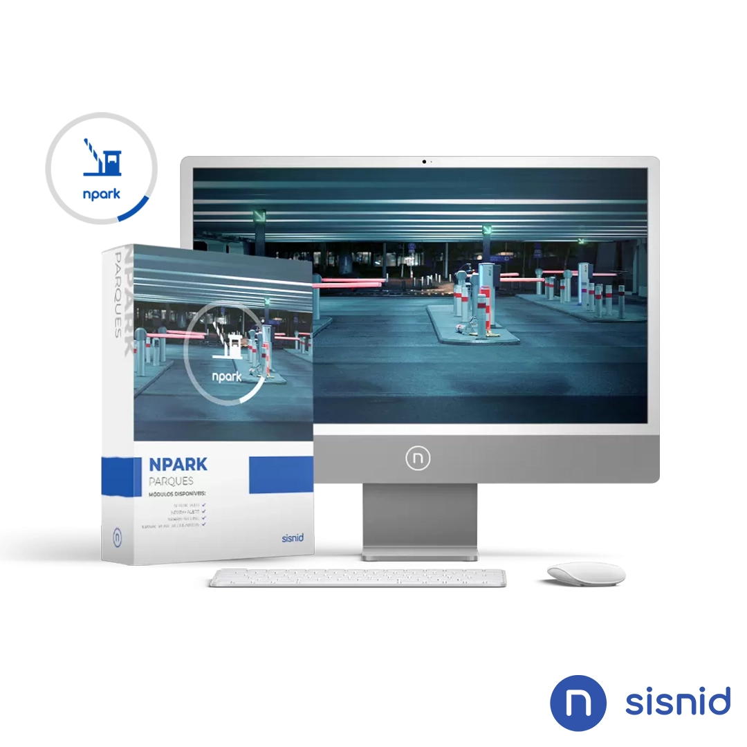 Roftware gestão barreiras parque Npark