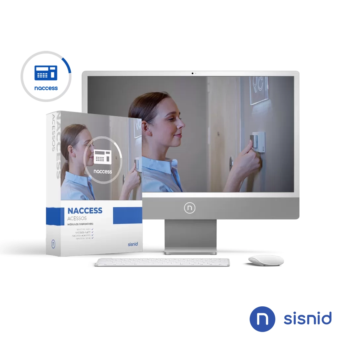 Software gestão cartões acesso